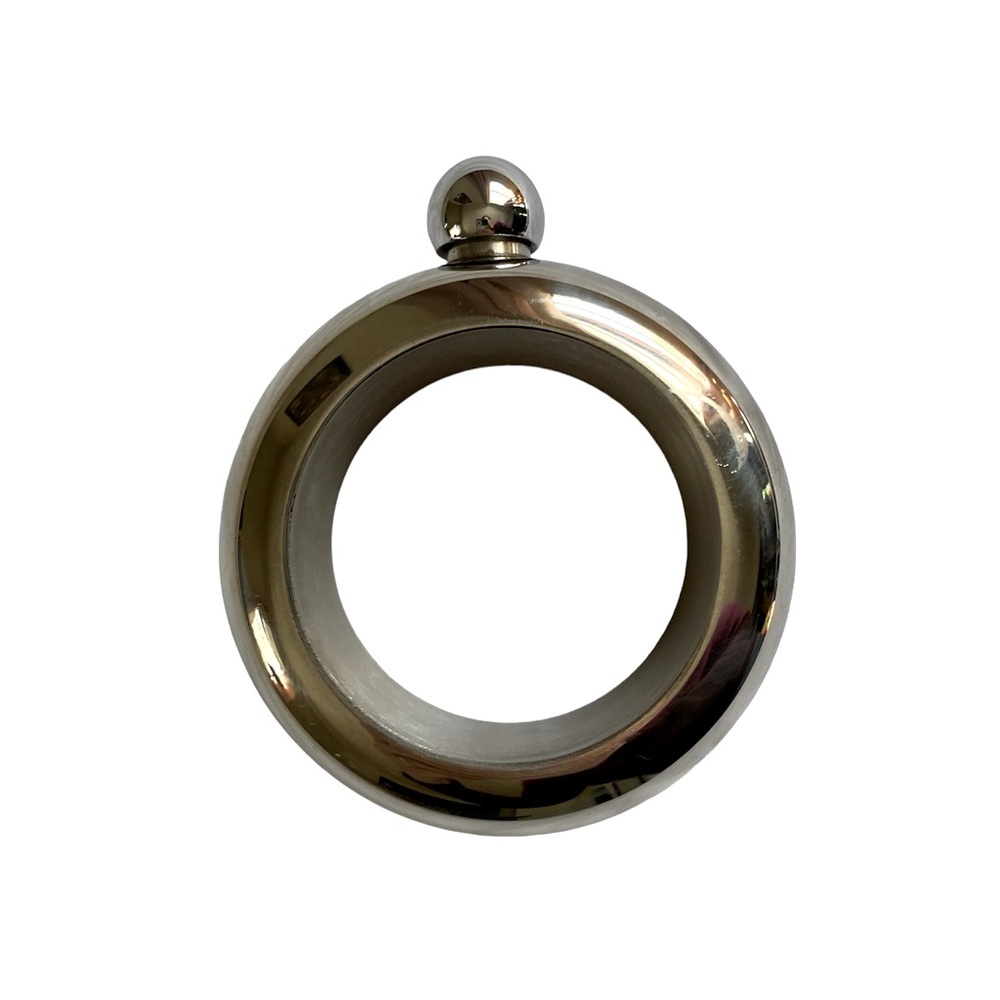 Flask Bracelet, Stainless Steel, Hidden Drinks Cocktail Alcohol Wine Holder